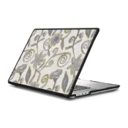 MacBook Pro 16-inch (M1 - M4) Impact Case Abstract gray black gold watercolor floral