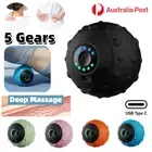 Electric Vibrating Roller Massager Ball Back Foot Spine Pain Relief Massage Gym