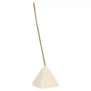 Cream Speckle Pyramid Incense Stick Holder