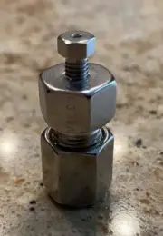 Valco External Column End Fittings 1/4*1/16. ECEF414.6 Sale price only $20 each.
