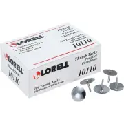 Lorell 5/16-Inch Steel Thumb Tacks (Pack of 100)