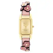 Coach Blush Leather Light Gold Dial Women's Watch - 14504191