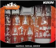 WizKids WK90096 Deep Cuts Unpainted Miniatures, Towns People Castle