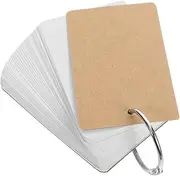 COHEALI DIY Blank Flash Cards 400 Sheets Perfect for Toddlers Learning Home School Office