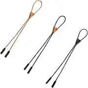 [LALAFINA] 3Pcs Adjustable Eyeglasses Lanyard Chic Straps and Stylish Glasses Ropes for Daily Use and Secure Storage
