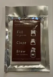 No Mess Cold Brew 100 Count Disposable Coffee Filters Brewing Bags New