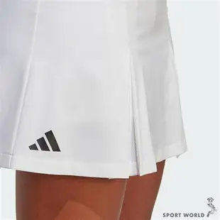Adidas 女裝 褲裙 排汗 內搭緊身褲 白【運動世界】HT7184