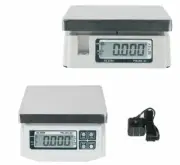 ACOM PW-200 Digital Portion Control Scale, DUAL Display, Lb/Oz...