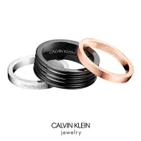 在飛比找蝦皮購物優惠-Calvin Klein卡爾文克萊恩潮流男女情侶CK戒指間色