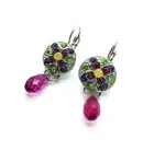 Mariana Earrings Dangling Colorful Swarovski Crystals Cuba Caribbean Life Coll.