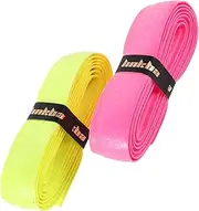 GRIRIW 2pcs Tennis Badminton Squash Thick Handle Grip Multi-Sport Racket Overgrip Sweat Absorption Band Improved Performance