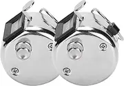 2Pcs Hand Tally Manual Counter, Stainless Steel 0-9999, Industrial Grade Knob, Workshop Inventory, Goods Inventory, Crowd Statistics