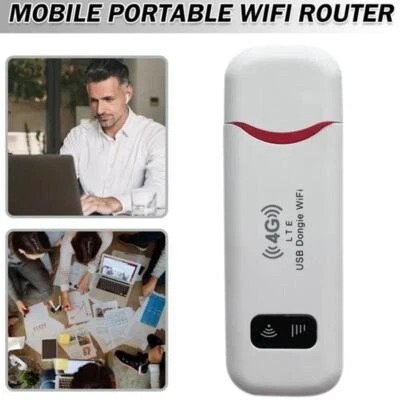 150Mbps 4G LTE WIFI USB Dongle Mobile Broadband Modem Card Sim Wireless nice