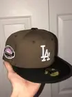 Cap City Los Angeles Dodgers Mocha Two Tone Size 7