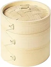 Bowl Bamboo Steamer - Multi-use Steamer Basket,Eco-Friendly, Chinese Steaming for Healthy Cooking Seta-au
