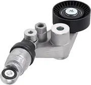 X AUTOHAUX Belt Tensioner Drive Belt Tensioner Pulley Assembly for Ssangyong Rexton 2001-2013 No.6652000270 Metal 1 Pc