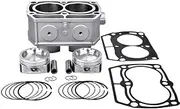 80mm Motorcycle Engine Cylinder Head Overhaul Mat Piston Rings Gasket Top End Kit for Po/la.ris Side by Side RANGER XP R05RD68AA