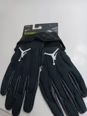 Air Jordan Jumpman Superbad 5.0 Football Gloves Black Size L CJ9850 091 New