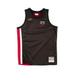 MITCHELL & NESS NBA LAYERED AIR MESH JERSEY 公牛 黑