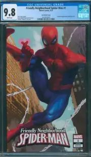Friendly Neighborhood Spider-Man #1 (2019) Artgerm Lau Variant CGC 9.8