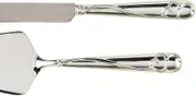 Hortense B. Hewitt Wedding Accessories Cake and Knife Serving Set, Graceful Heart