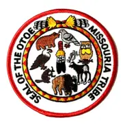 SEAL OF THE OTOE MISSOURIA TRIBE PATCH (NC3)