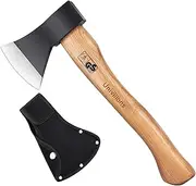 UNIVINLIONS Splitting Axe Wood Split Heavy Hatchet Universal Axe Made of Manganese Steel Survival Axe with Wooden Handle Outdoor Axe for Garden Forest Outdoor Activities
