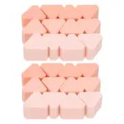 Pencil Erasers, 24 Pcs Rubber Triangle Gradient Mini Cute Erasers, Pink