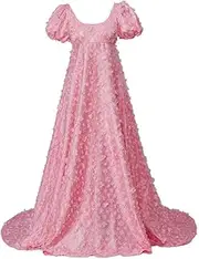 [MyheroCos] Daphne Dress Regency Dress Women's Blue Lace Dress