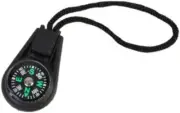 Mini Survival Compass Outdoor Camping Hiking Pocket Riding Carabiner Equipmen...