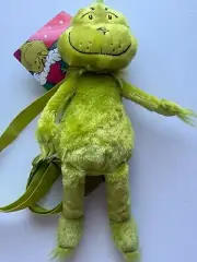 The Grinch Dr. Seuss Plush Backpack AI Accessory Innovations