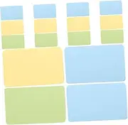 HOODANCOS 300pcs Yellow Index Cards Blank Business Cards Paper Flashcards for Learning English Writing Practice