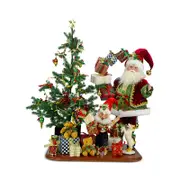 Mark Roberts Santa & Elf Delivering Presents