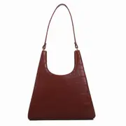 Crocodile Pattern Retro Shoulder Bags For Women Luxury Handbags Women Bags Designer PU Leather Vintage Lady Elegant Totes
