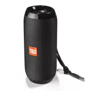 Portable Bluetooth Speaker boombox Outdoor Sports Stereo Speaker-Black