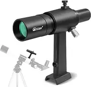 Alstar 6x30 Finder Scope Black - provides an upright non-reversed image