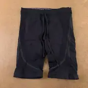 Gymshark Women Athletic Shorts Black Drawstring Stretch Pull On Plus XXL New