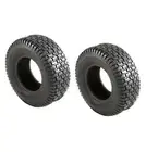 2x Ride on Mower Tyre Block Pattern 4 Ply 20 x 8 x 8 Tubeless Commercial Grade