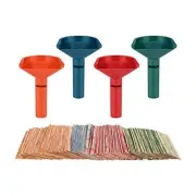 Coin Sorter with Coin Wrappers Coin Counter Tubes Plastic for G8D81438