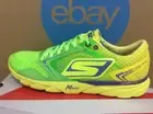 NEW Rare 2013 Skechers Go Run Speed Women’s Running Shoes Size 5 Gray Lime E8