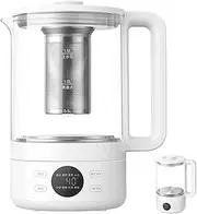 XIAO MI MIJIA Health Pot S1, Durable 316 Stainless Steel Electric Kettle, Removable Infuser, 40-90°C Adjustable Temperature, 12H Auto Keep Warm & 18H Smart Appointment, BPA Free (CN Panel)