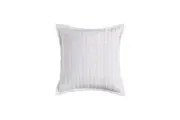 Bianca Evora Matching Cushion 43x43cm Square Throw Pillow Home Sofa Decor White