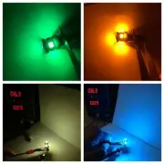 (3)BAYONET LED-LAMP/6.3V SA200 SA300 SA400 SA500/BULBS RECEIVER/Technics LIGHTS