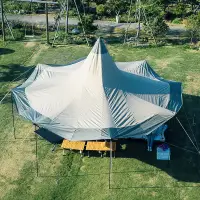 在飛比找蝦皮商城精選優惠-戶外野奢 印第安飛天帳篷 露營營地 大型天幕金字塔 防晒防雨
