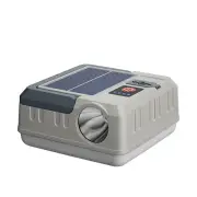 Solar Camping Lantern Flashlights USB Rechargeable Hanging Power Bank Waterproof Lights for Camping Hurricanes Emergency