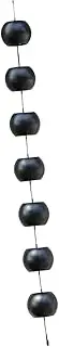 MYCENSE Ball Shaped Rain Chain Eaves Drainage Chain Water Diverter Gutter Chains for Garden