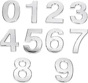 DECOMELODY Mailbox Numbers: 10cm Solid Numbers for Front Door Mailbox Easy to Apply