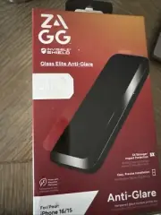 ZAGG Invisible Shield Anti-Glare Screen Protector for Apple iPhone 16/15