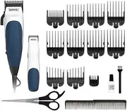 Wahl Blue Homecut Combo Hair Clipper & Bonus Battery Beard Trimmer