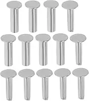 HOMOBABE 7Pairs Stainless Steel Knife Making Screws Heavy Duty Cutlery Rivets for Secure Fastening of Grip Handles Precision Engineered DIY Knife Accessories
